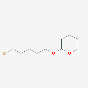 molecular formula C10H19BrO2 B3052019 2H-Pyran, 2-[(5-bromopentyl)oxy]tetrahydro- CAS No. 37935-47-0