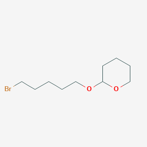 molecular formula C10H19BrO2 B3052019 2-(5-Bromopentyloxy)tetrahydro-2H-pyran CAS No. 37935-47-0