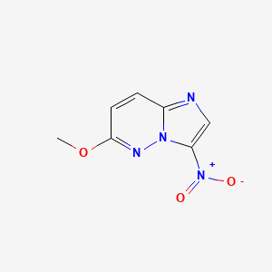 6-Methoxy-3-nitroimidazo[1,2-b]pyridazine