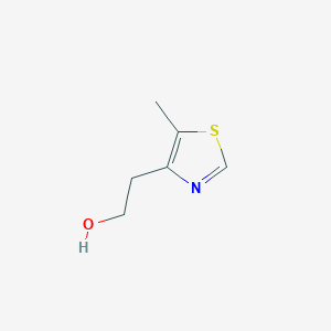 molecular formula C6H9NOS B3052042 2-(5-Methyl-1,3-thiazol-4-yl)ethanol CAS No. 38067-32-2