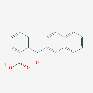 molecular formula C18H12O3 B3052047 Benzoic acid,2-(2-naphthalenylcarbonyl)- CAS No. 38119-03-8