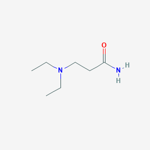 molecular formula C7H16N2O B3052048 3-(Diethylamino)propanamide CAS No. 3813-27-2