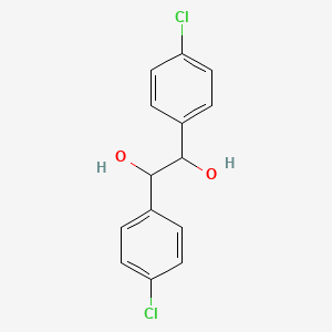 molecular formula C14H12Cl2O2 B3052056 1,2-Bis(4-chlorophenyl)ethane-1,2-diol CAS No. 38152-44-2