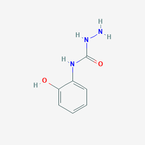 molecular formula C7H9N3O2 B3052063 N-(2-hydroxyphenyl)hydrazinecarboxamide CAS No. 38191-26-3
