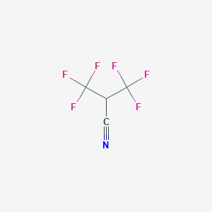 3,3,3-Trifluoro-2-(trifluoromethyl)propanenitrile