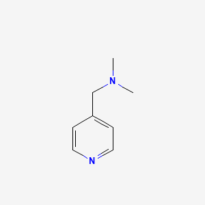 molecular formula C8H12N2 B3052068 4-pyridinemethanamine, N,N-dimethyl- CAS No. 38222-85-4