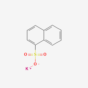 molecular formula C10H7KO3S B3052073 Potassium naphthalene-1-sulphonate CAS No. 38251-26-2