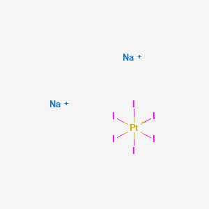molecular formula I6Na2Pt B3052096 Disodium hexaiodoplatinate CAS No. 38416-13-6