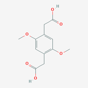 2-[4-(Carboxymethyl)-2,5-dimethoxyphenyl]acetic acid
