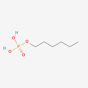 molecular formula C6H15O4P B3052162 Hexyl dihydrogen phosphate CAS No. 3900-04-7