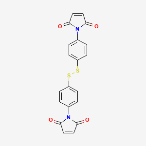 B3052213 Maleimide, N,N'-(dithiodi-p-phenylene)di- CAS No. 39557-39-6