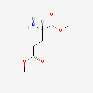 molecular formula C7H13NO4 B3052303 Dimethyl DL-glutamate CAS No. 40149-68-6