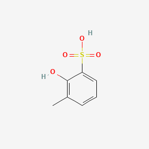 molecular formula C7H8O4S B3052304 2-Hydroxy-3-methylbenzenesulfonic acid CAS No. 4016-01-7