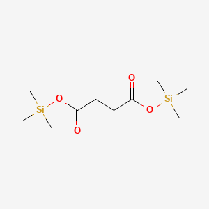 molecular formula C10H22O4Si2 B3052322 Bis(trimethylsilyl) succinate CAS No. 40309-57-7