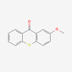 molecular formula C14H10O2S B3052342 2-Methoxy-9H-thioxanthen-9-one CAS No. 40478-82-8