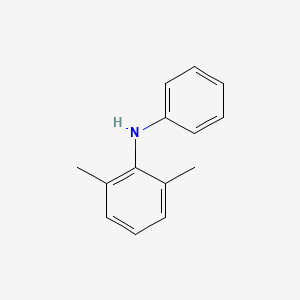 molecular formula C14H15N B3052355 Benzenamine, 2,6-dimethyl-N-phenyl- CAS No. 4058-04-2