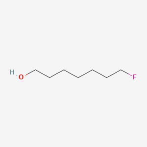 molecular formula C7H15FO B3052376 7-Fluoroheptan-1-ol CAS No. 408-16-2