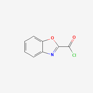 molecular formula C8H4ClNO2 B3052385 1,3-Benzoxazole-2-carbonyl chloride CAS No. 408538-63-6
