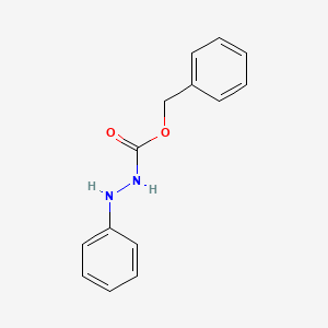 molecular formula C14H14N2O2 B3052387 Benzyl 2-phenylhydrazinecarboxylate CAS No. 40887-05-6