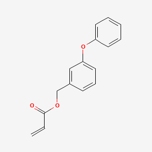 molecular formula C16H14O3 B3052395 (3-Phenoxyphenyl)methyl prop-2-enoate CAS No. 409325-06-0