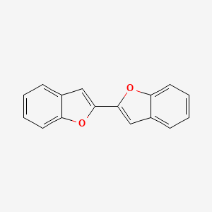 molecular formula C16H10O2 B3052404 2,2'-Bibenzofuran CAS No. 41014-29-3