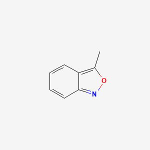 molecular formula C8H7NO B3052426 3-Methylbenzo[c]isoxazole CAS No. 4127-53-1
