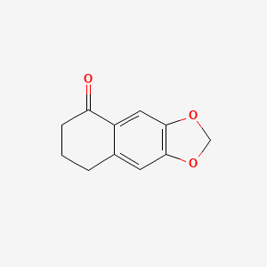 molecular formula C11H10O3 B3052431 6,7-(Methylenedioxy)-1-tetralone CAS No. 41303-45-1