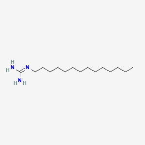 molecular formula C15H33N3 B3052436 2-Tetradecylguanidine CAS No. 41383-25-9