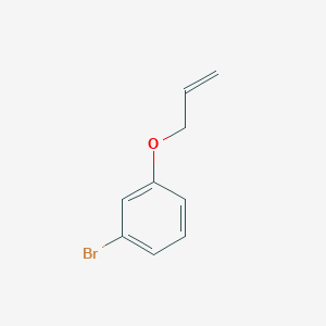 molecular formula C9H9BrO B3052437 Allyl m-bromophenyl ether CAS No. 41388-50-5