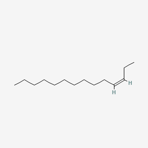 molecular formula C14H28 B3052444 3-Tetradecene, (Z)- CAS No. 41446-67-7