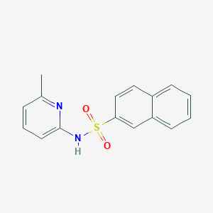 N-(6-methylpyridin-2-yl)naphthalene-2-sulfonamide