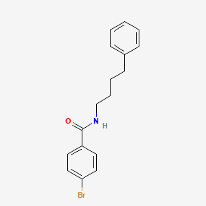 molecular formula C17H18BrNO B3052453 4-bromo-N-(4-phenylbutyl)benzamide CAS No. 415694-66-5