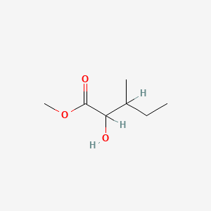 molecular formula C7H14O3 B3052462 Methyl 2-hydroxy-3-methylpentanoate CAS No. 41654-19-7