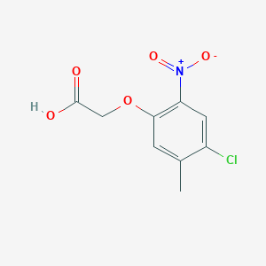 2-(4-Chloro-5-methyl-2-nitrophenoxy)acetic acid