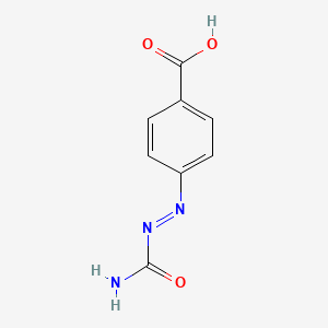 4-[(Carbamoylimino)amino]benzoic acid