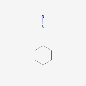 2-Cyclohexyl-2-methylpropanenitrile