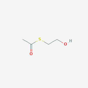 molecular formula C4H8O2S B3052481 S-(2-hydroxyethyl) ethanethioate CAS No. 41858-09-7
