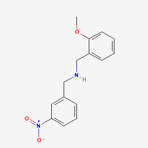 (2-Methoxybenzyl)(3-nitrobenzyl)amine