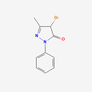 4-bromo-5-methyl-2-phenyl-2,4-dihydro-3H-pyrazol-3-one