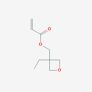 molecular formula C9H14O3 B3052498 (3-ethyloxetan-3-yl)methyl Prop-2-enoate CAS No. 41988-14-1
