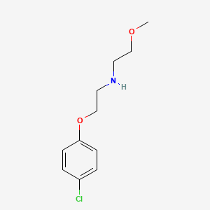 2-(4-chlorophenoxy)-N-(2-methoxyethyl)ethanamine