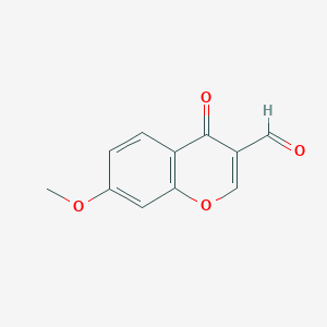 7-Methoxy-4-oxo-4H-chromene-3-carbaldehyde