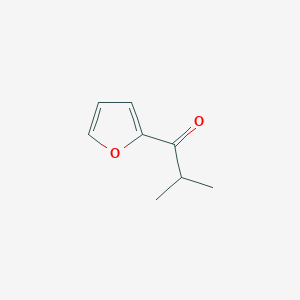 molecular formula C8H10O2 B3052511 1-(Furan-2-yl)-2-methylpropan-1-one CAS No. 4208-53-1