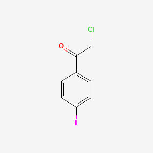 molecular formula C8H6ClIO B3052512 2-Chloro-1-(4-iodophenyl)ethanone CAS No. 4209-04-5