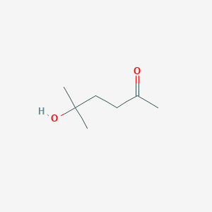 molecular formula C7H14O2 B3052520 5-Hydroxy-5-methylhexan-2-one CAS No. 42137-04-2