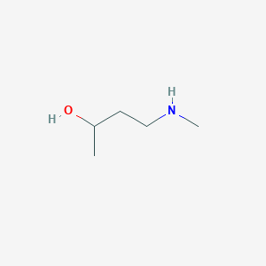 molecular formula C5H13NO B3052521 4-(Methylamino)butan-2-ol CAS No. 42142-55-2