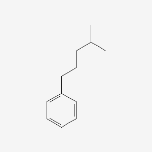 molecular formula C12H18 B3052523 (4-METHYLPENTYL)BENZENE CAS No. 4215-86-5