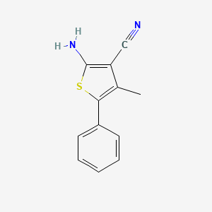 2-Amino-4-methyl-5-phenyl-3-thiophenecarbonitrile