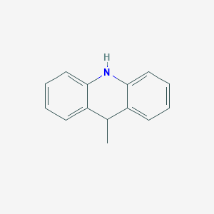 molecular formula C14H13N B3052527 9-Methyl-9,10-dihydroacridine CAS No. 4217-52-1