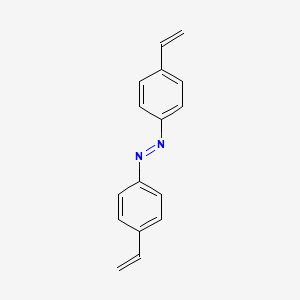 molecular formula C16H14N2 B3052540 Bis(4-ethenylphenyl)diazene CAS No. 42254-91-1